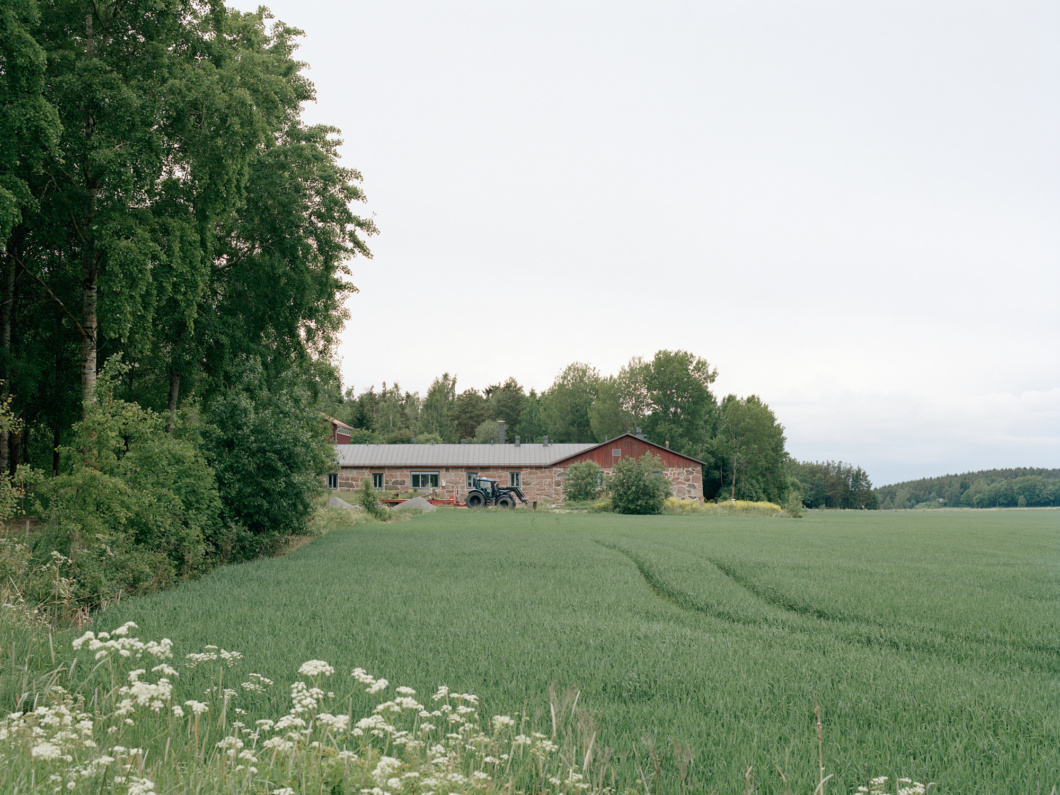 Old stone barn of the Saari Manor
